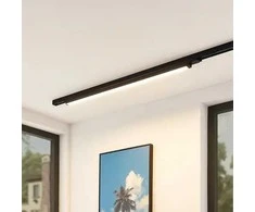 Arcchio Harlow LED lempa juoda 109cm 3000K