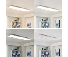 „Arcchio Lysander“ LED skydelis, CCT 119cm 36W, baltas