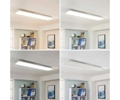 „Arcchio Lysander“ LED skydelis, CCT 119cm 36W, baltas