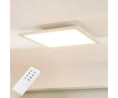 „Arcchio Lysander“ LED skydelis, CCT, 39 cm, baltas