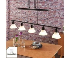 Astro Eleasa LED pakabinamas šviestuvas, easydim 5 lempučių, juodas