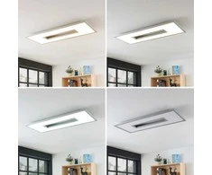Durun LED lubinis šviestuvas, reguliuojamas, CCT, kvadratinis, 96 cm
