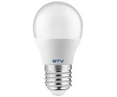 LED lemputė, A-G, B45C, SMD 2835, 4000K, E27, 6,0W, AC180-250V, 160°, 520lm, 52mA