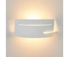 Keyron LED sieninis šviestuvas baltos spalvos