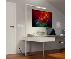 LED biuro toršeras Tamilo, baltas
