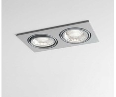 LED įleidžiamas Now 2 Square Dvigubas baltas 3000K 2 liepsnos 25°