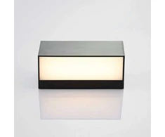 LED lauko sieninis šviestuvas Nienke, IP65, 23 cm