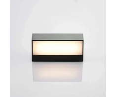 LED lauko sieninis šviestuvas Nienke, IP65, 17 cm