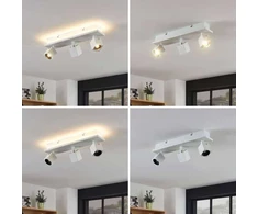 LED lubinis šviestuvas Taly, 3 balti prožektoriai