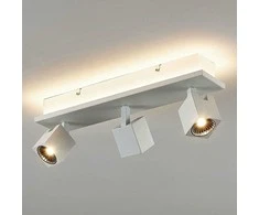 LED lubinis šviestuvas Taly, 3 balti prožektoriai