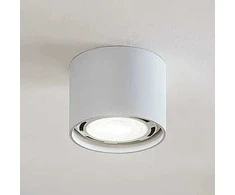 LED lubų prožektorius Mabel, apvalus, baltas