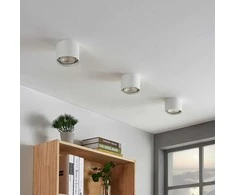 LED lubų prožektorius Mabel, apvalus, baltas