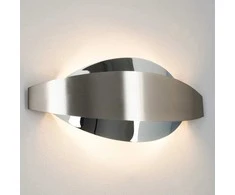 LED sieninis šviestuvas Lonna su G9 LED chromu/nikeliu