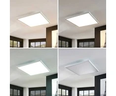 LED skydelis Brenda CCT su nuotolinio valdymo pulteliu, 60 x 60cm