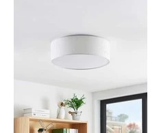 Lindby Ellamina LED lubinis šviestuvas, 40 cm, baltas
