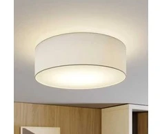 Lindby Finnek RGB LED lubinis šviestuvas, medžiaginis atspalvis