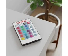 Lindby Lansson LED RGB lubinis šviestuvas, 2 lemputės