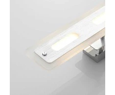 Sieninis šviestuvas Lindby Lavea chromo LED lubų šviestuvas
