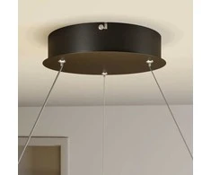 Lindby Lucy LED pakabinamas šviestuvas, 90cm, matinė juoda