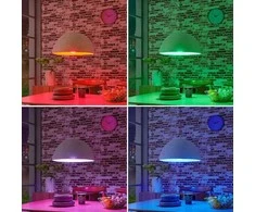 Lindby Smart betoninis pakabinamas šviestuvas Carolle, RGB LED