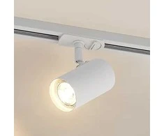 Lindby Ties LED bėgių lemputė, 1 fazė, balta