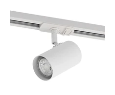 Lindby Ties LED bėgių lemputė, 1 fazė, balta