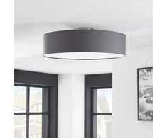 Lubinis šviestuvas Sebatin su E27 LED, 50 cm, pilkas