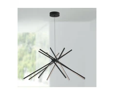 LUCE ambient design sospensione Shanghai LED nero