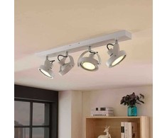 Munin LED prožektorius, pritemdomas, baltas, 4 lempučių