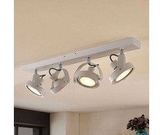Munin LED prožektorius, pritemdomas, baltas, 4 lempučių