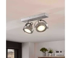 Munin LED prožektorius, reguliuojamas, aliuminis, 2 lempų