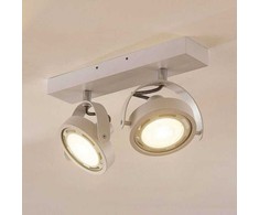 Munin LED prožektorius, reguliuojamas, baltas, 2 lempų