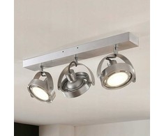 Munin LED prožektorius, reguliuojamas reguliavimas, aliuminis, 3 lempučių
