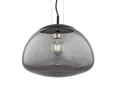 Pakabinamas šviestuvas Turku 1 liepsnos dūminis/juodas Ø 40 cm