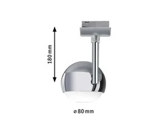 Paulmann Capsule II aukštos įtampos montavimo bėgelio šviestuvas URail Integruotas LED 6 W LED