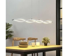 Roan LED linijinis pakabinamas šviestuvas, banguotas