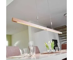 Rothfels Nora LED pakabinamas šviestuvas, natūralaus ąžuolo, 118 cm