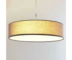 Sebatin pakabinamas šviestuvas su E27 LED, 50 cm, pilkas