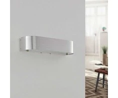 Sieninis šviestuvas Nika su E14 LED, aliuminis