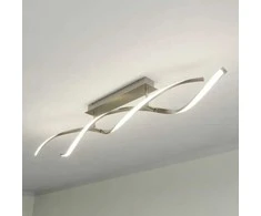 Spiralės formos Kati LED lubinis šviestuvas, reguliuojamas