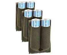 Invadergear Invader Gear Baterija Strapp AA 3-pack OD Velcro Baterijų dėklas tvirtinamas Velcru
