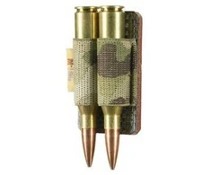 M-Tac Bandolier with Velcro for 2 cartridges cal. 338 Klijuojamas šovinių laikiklis