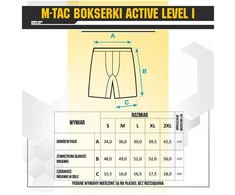 M-Tac Brief Active Level I Pirmo sluoksnio vyriški apatiniai vėsiam orui