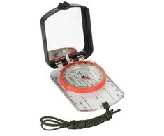 M-Tac Cartographic Compass Witch Mirror Small Mažas kartografinis kompasas