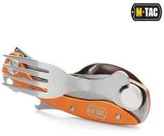 M-Tac Folding Cutlery Set Sulenkiamas valgymo įrankių rinkinys