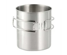 M-Tac Folding Handle Mug 450ml Turistinis puodelis su užlenkiama rankenėle