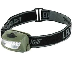 M-Tac headlamp 4+1 LED Prožektorius ant galvos