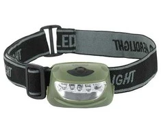 M-Tac headlamp 4+1 LED Prožektorius ant galvos