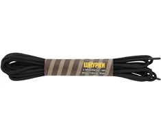 M-Tac Laces with Impregnation Juodas Impregnuoti batų raišteliai, juodi