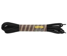 M-tac Laces with Impregnation Juodas Impregnuoti batų raišteliai, juodi